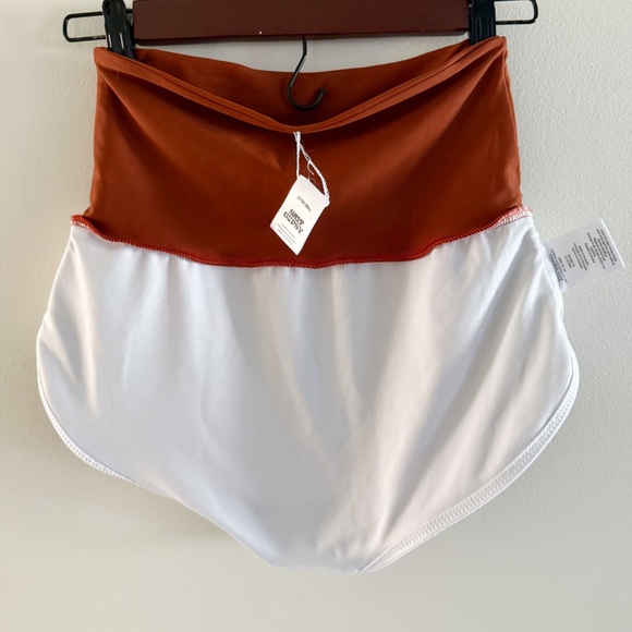 Salt Gypsy Terracotta/Brown XS Swim Bottoms - Picture 5 of 6